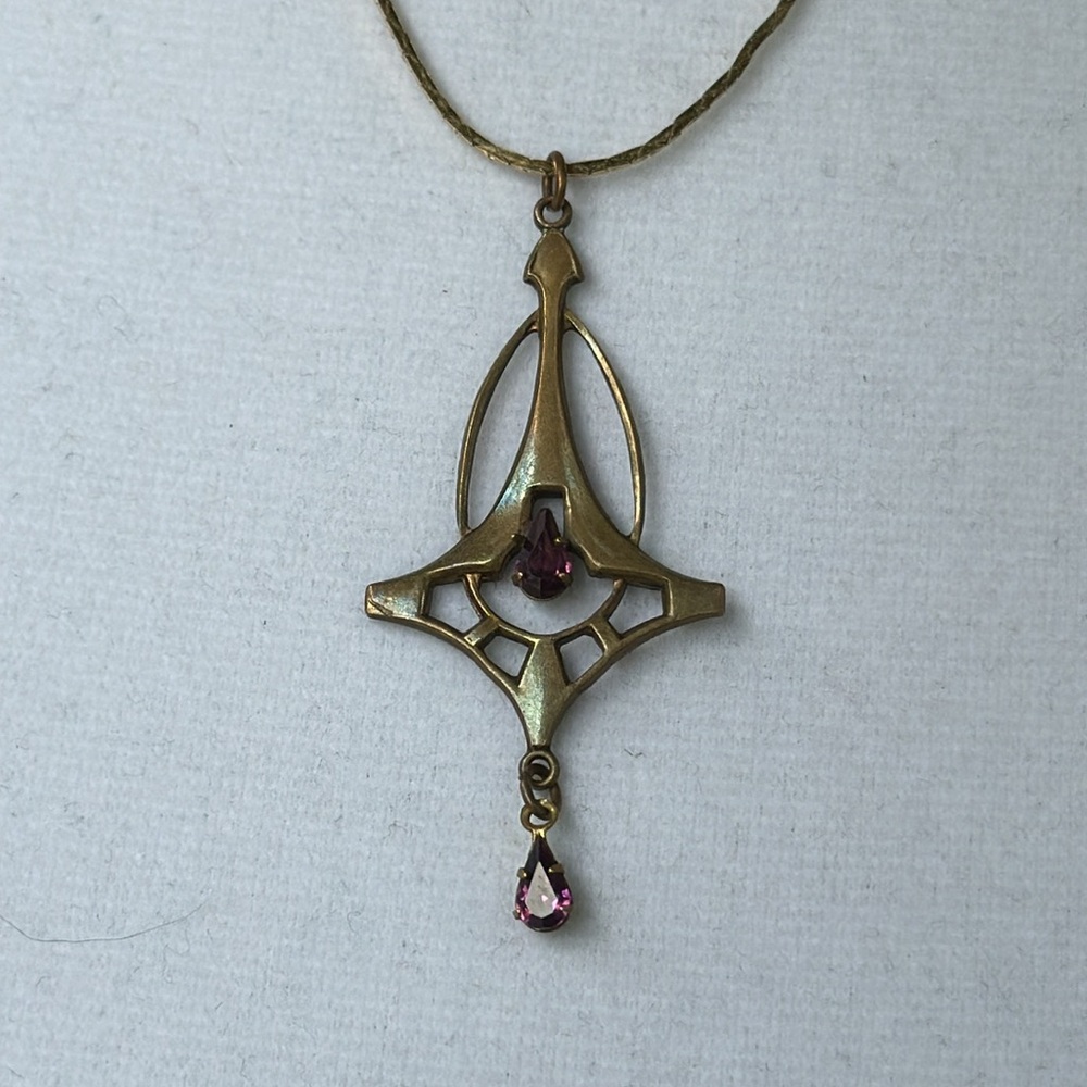 Vintage Pididdly Links Art Deco Necklace - Picture 7 of 12